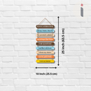 "Postive affermation" Wall Hanging - ICraft asia