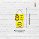 "Our Happy Place" Wall Hanging - ICraft asia