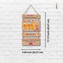 Ram Darbar Wooden Wall Hanging