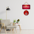 Merry Christmas Wooden Wall Hanging