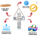 "His Eye is on the Sparrow "  Cross Wall Hanging - ICraft asia