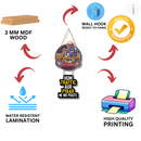 "hum traffic or pyar me nahi faste hai"  Wall Hanging - ICraft asia