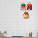 Kitchen Love Jar Set of 3 Wall Hanging