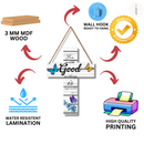 "With God, All Things Are Possible" – Butterfly Cross Wall Hanging - ICraft asia