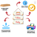 "Good Vibes Only 3 Layer"  Decorative Wall Hanging - ICraft asia