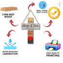 "Faith, Hope & Love Cross" Wall Hanging - ICraft asia