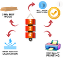 "Warli Art " Wooden Wall Hanging - ICraft asia