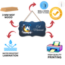 Eid Mubarak Crescent Blessing Wall Hanging - ICraft asia