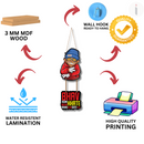 "Bhav hum khate nahi akad hum sahte nahi" Wall Hanging - ICraft asia