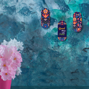 Good Things Take Time wooden wall hanging