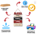 “Bless the Food, Family, and Love”-Wall Hanging - ICraft asia