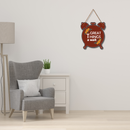 Great Things A Wait Wooden Wall Hanging