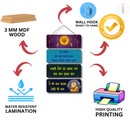 "Ik Onkar Gurbani"  Wall Hanging - ICraft asia