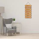 Learning Ladder Wall Hanging