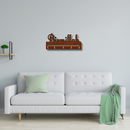 Bismillah Wooden Key Holder - ICraft asia