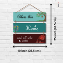"Bless This Home and All Who Enter" Wall Hanging - ICraft asia
