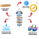 "Welcome To Paradise"  Wall Hanging - ICraft asia