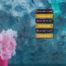 Shree Krushn Govinday Hare Murari Wooden Wall Hanging