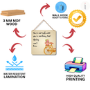 "You're not rich until you've something that money can't but"  Wall Hanging - ICraft asia