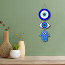 White Evil Eye wall hanging - ICraft asia