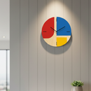 Bauhaus Beat Birch Clock