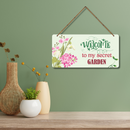 "Welcome to My Secret Garden" wall hanging - ICraft asia