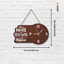 "Stay postive good things will happen"  Wall Hanging - ICraft asia