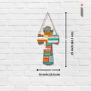 Faith & Blessings Cross Wall Hanging - ICraft asia