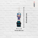 "Hum ummide pe nahi zidd pe jeete hai"  Wall Hanging - ICraft asia