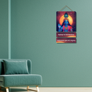 Vasudeva-sutam Devam Wooden Wall Hanging