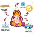 Lord Ganesha Blessings Wall Hanging