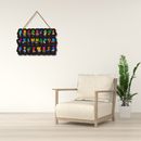 Aa To Zz Wooden Wall Hanging