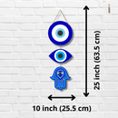 Blue Evil Eye Wall Hanging - ICraft asia