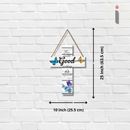 "With God, All Things Are Possible" – Butterfly Cross Wall Hanging - ICraft asia