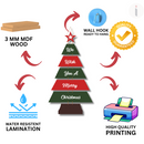 Christmas Tree Wall Hanging – We Wish You a Merry Christmas