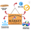 Fresh Flower Wall Hanging