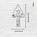 "His Eye is on the Sparrow "  Cross Wall Hanging - ICraft asia