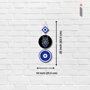 "Mystic Owl & Evil Eye" Wall Hanging - ICraft asia