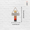 "Faith, Hope & Love Cross" Wall Hanging - ICraft asia