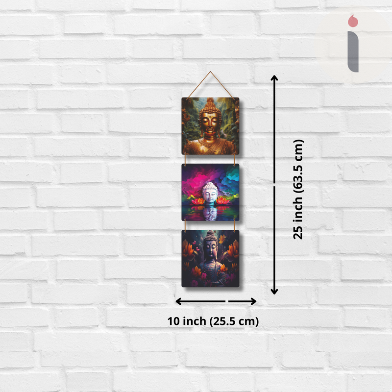 Gautam Buddha Wall Hanging - ICraft asia