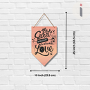 "The secret ingeriant is always love" Wall Hanging - ICraft asia