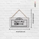 "Grandpa’s Repair Shop" – Fixer of Toys & Hearts Wall Hanging - ICraft asia