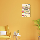 The Expert Was Once a Beginner Wall Hanging