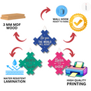 Motivational Quotes Wooden Wall Hanging Set