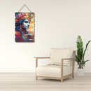 Om Shri Krishnaya Pashupuntamaya Swaha Wall Hanging