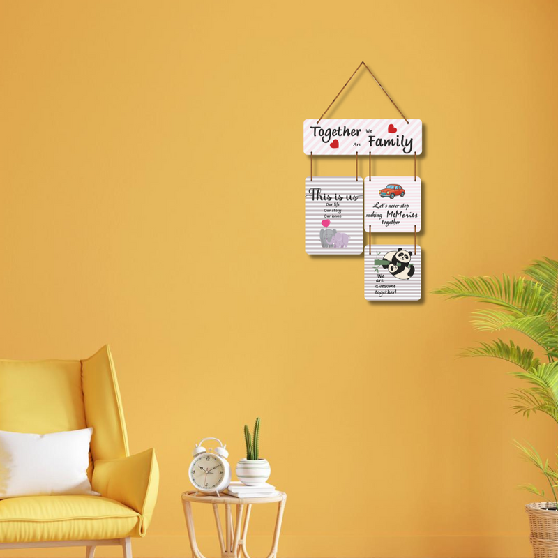 Together We Are Family Wall Hanging