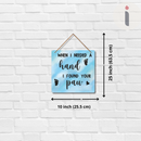 "When I needed a hand I found your paw"  Wall Hanging - ICraft asia