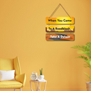 Motivational Roadblock Quote Wall Hanging
