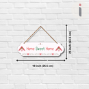 "HOME SWEET HOME"  DOOR WALL HANGING - ICraft asia
