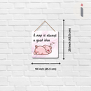 “A Nap is Always a Good Idea” Wall Hanging - ICraft asia